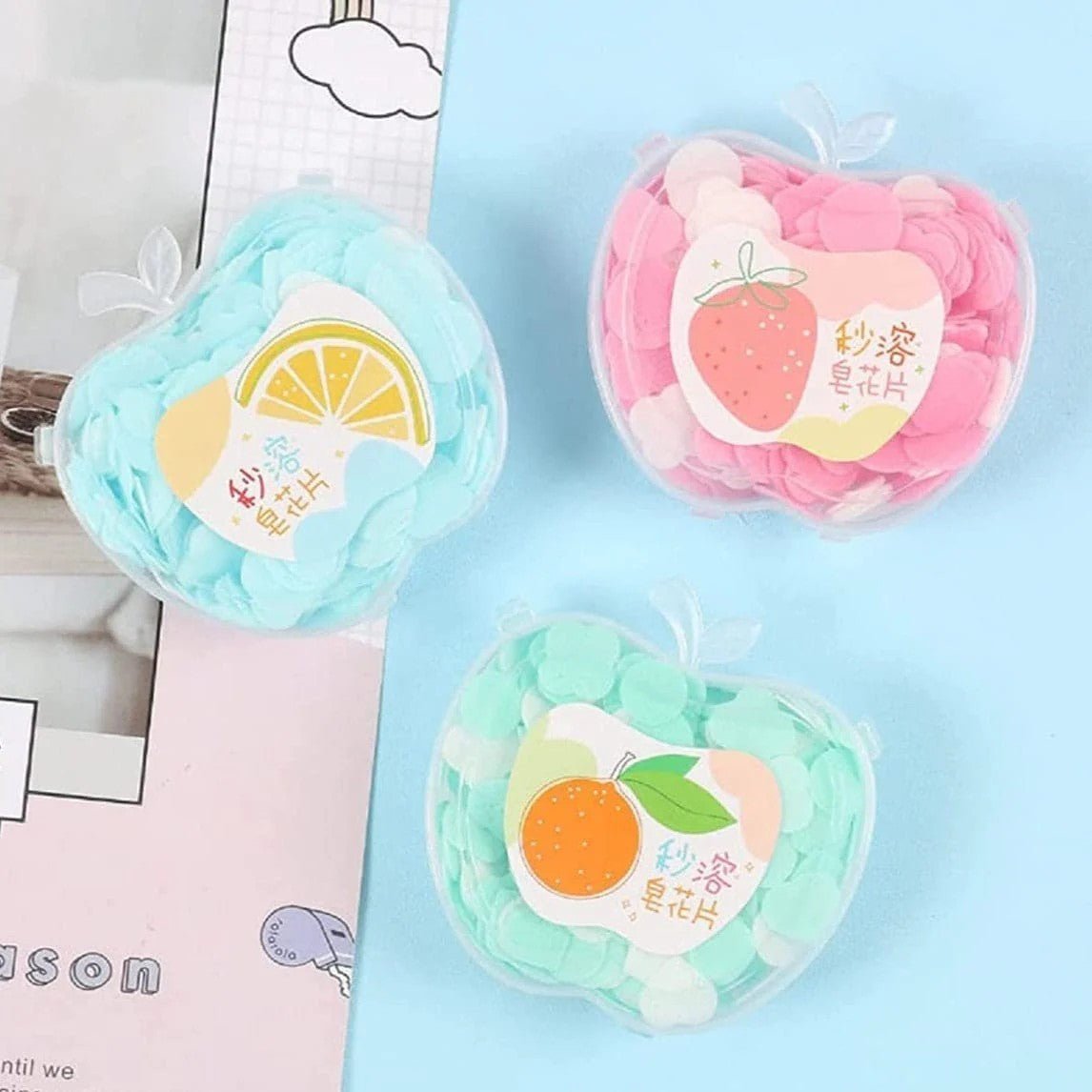 Apple Shape Soap Paper Box