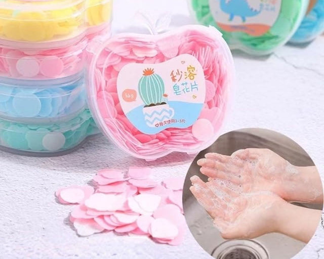 Apple Shape Soap Paper Box