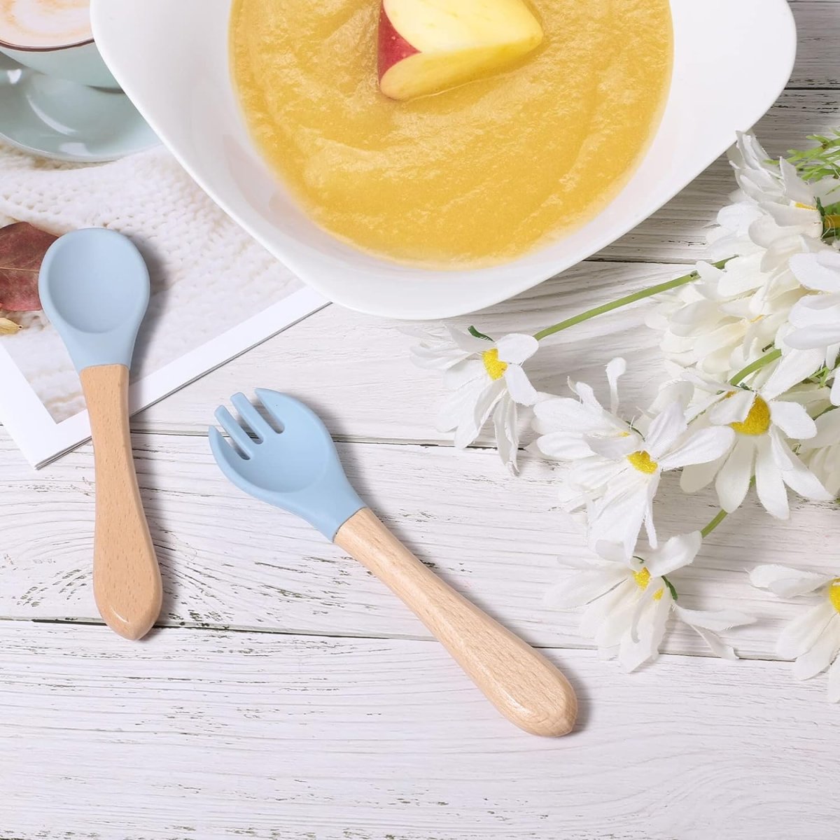 Baby Feeding Forks and Spoons Set