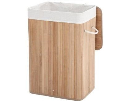 Bamboo Foldable Laundry Hamper