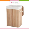 Bamboo Foldable Laundry Hamper