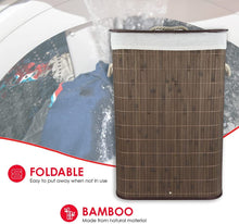 Bamboo Foldable Laundry Hamper