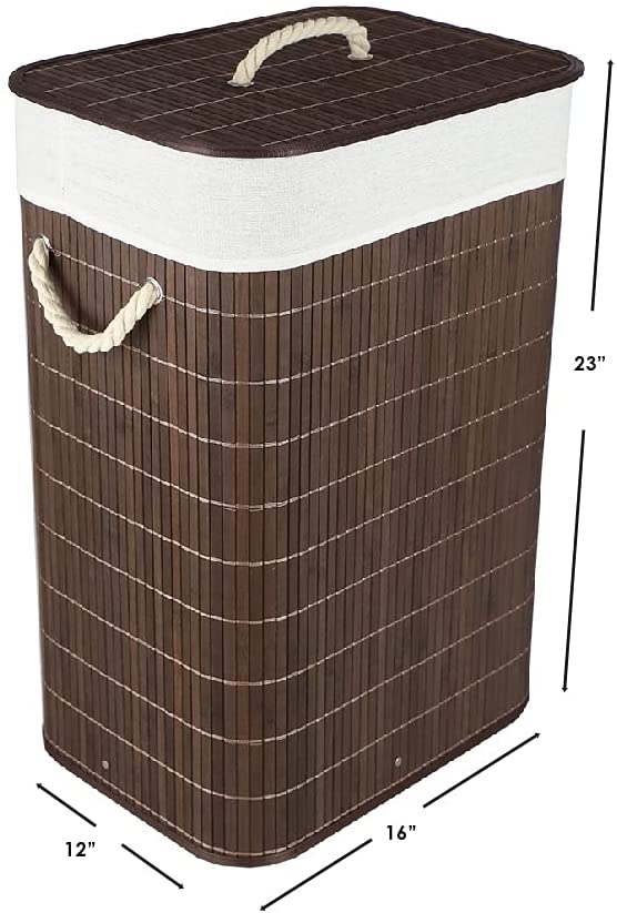 Bamboo Foldable Laundry Hamper