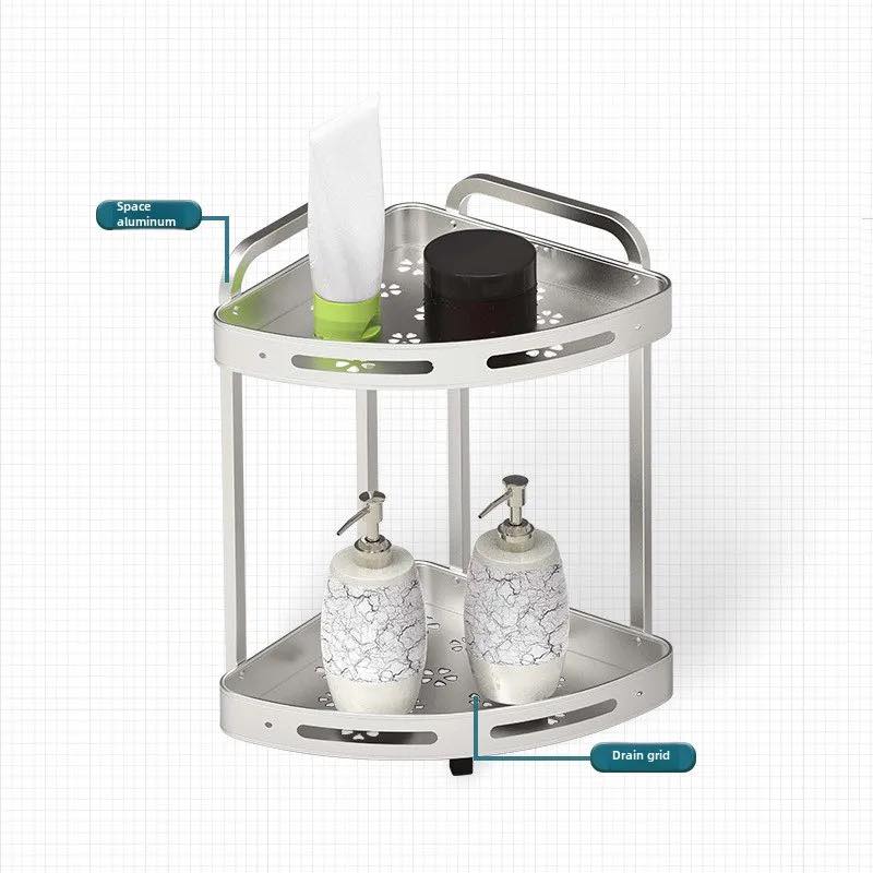 Bathroom Corner Rack Shower Shelf