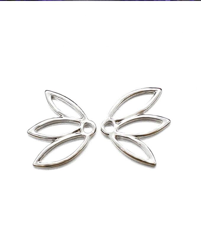 Leaves Shaped Stud Earrings