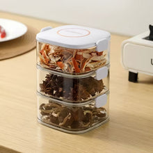 Transparent Tower Shaped Acrylic Storage Box with Removable Lid
