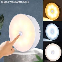 USB Rechargeable LED Night Light – Touch & Press Switch