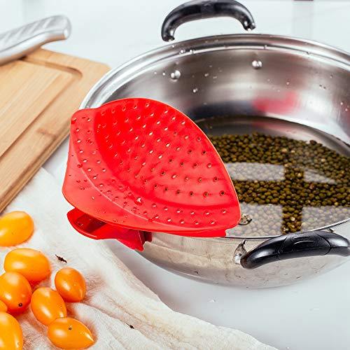 Multipurpose Colanders Clip and Drain Strainer