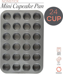 24 Grids Nonstick Cupcake Mold
