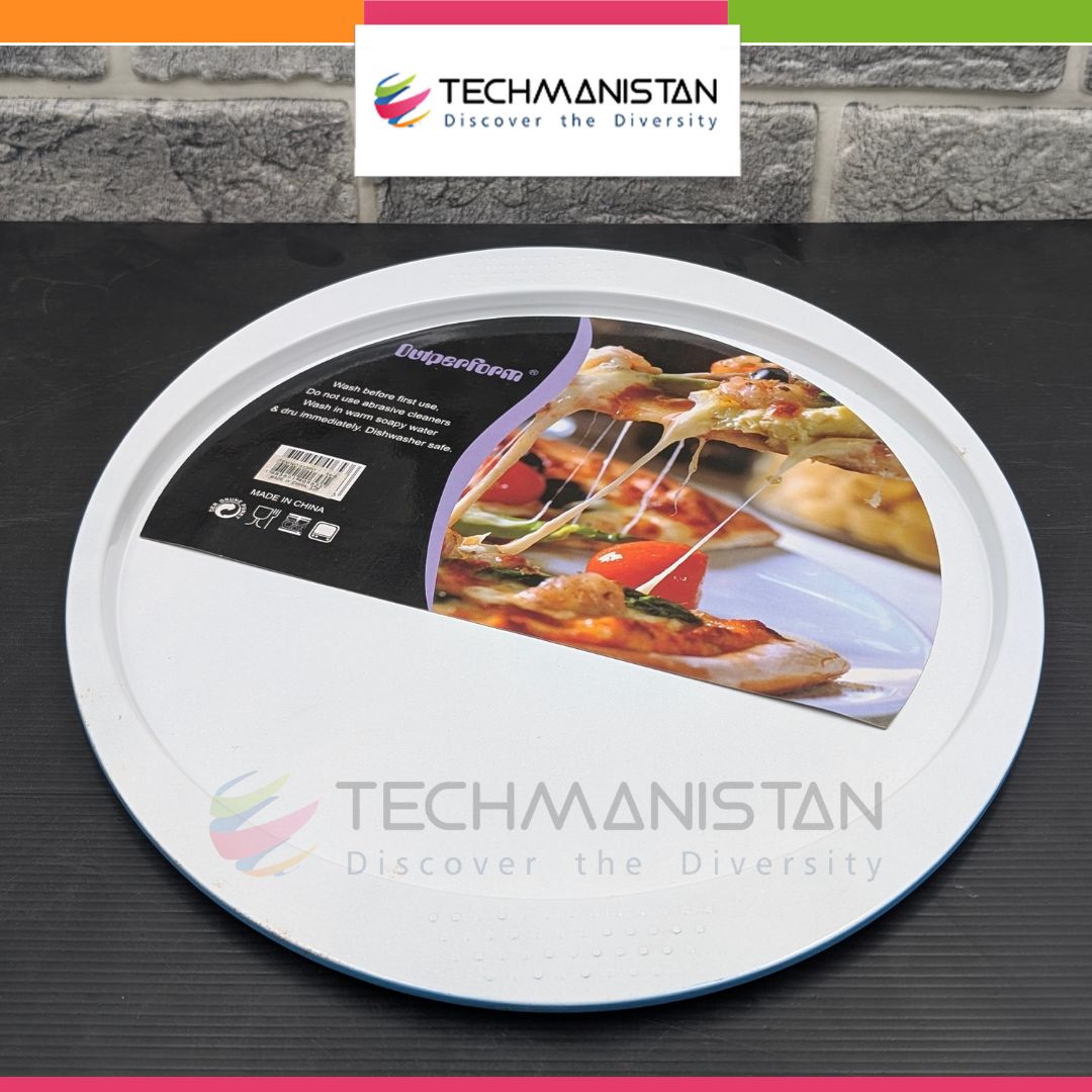 Ceramic Coated Pizza Pan with Handles