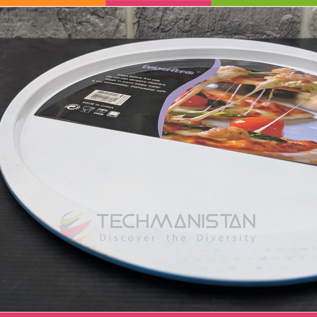 Ceramic Coated Pizza Pan with Handles