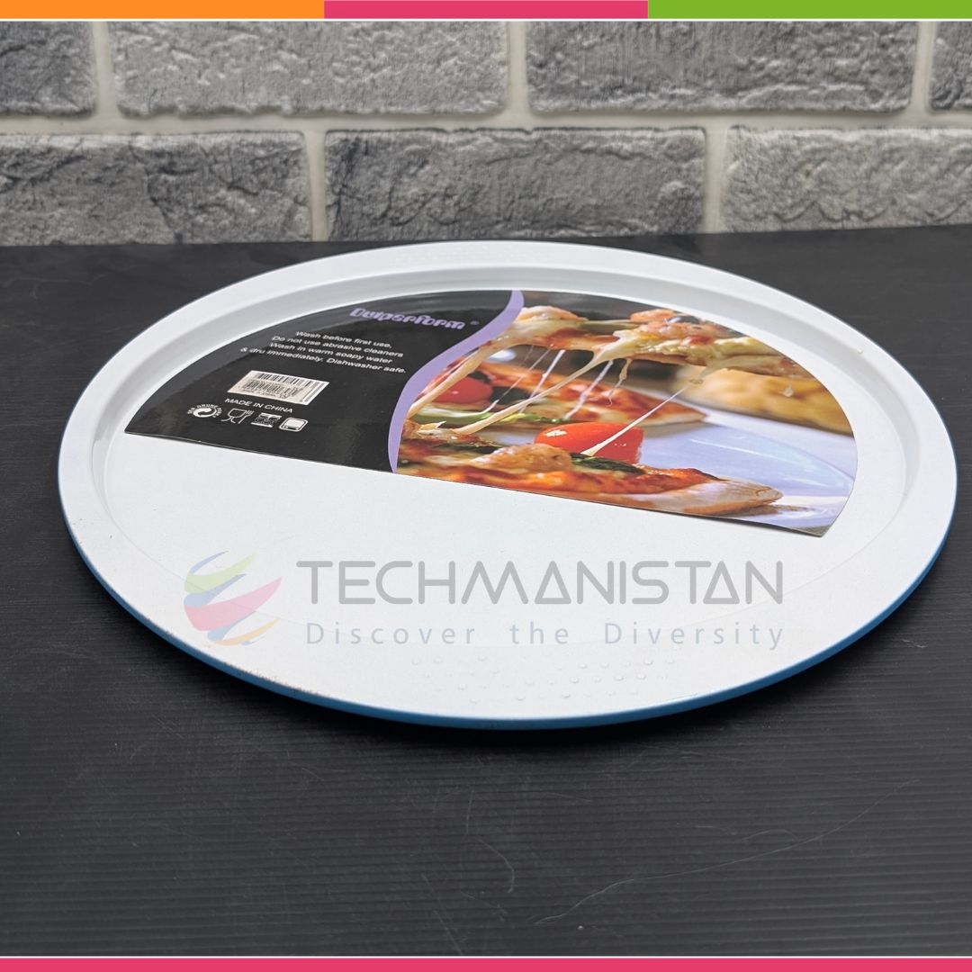 Ceramic Coated Pizza Pan with Handles