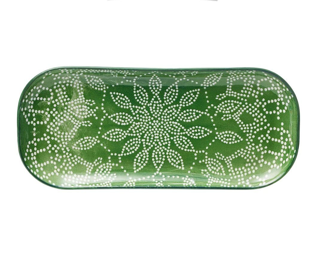 Ceramic Serving Oval Dish, Serving Tray