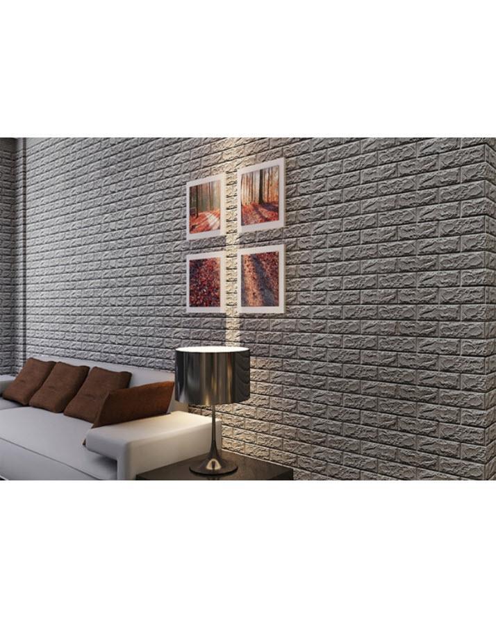 Pack of 4 - 3D Brick Wall Stickers