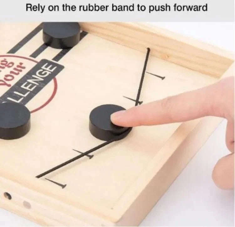 Children's Bump Ejection Hockey Board Game