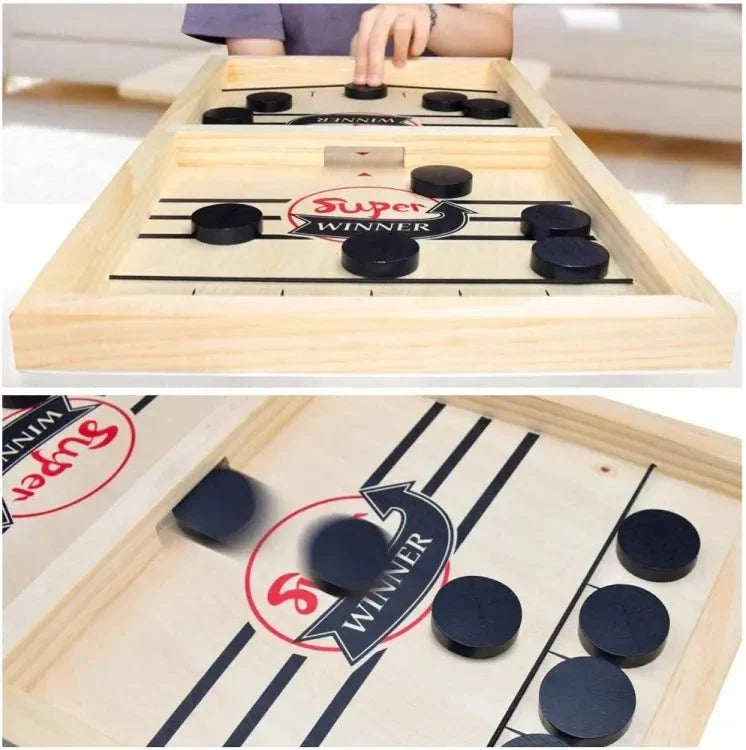 Children's Bump Ejection Hockey Board Game