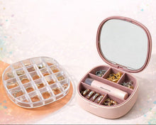 Jewelry Box Combo – Acrylic Organizer & Mini Portable Jewelry box