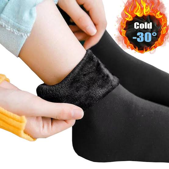 Pack of 3 - Women Wool Fuzzy Thermal Warm Winter Velvet Socks