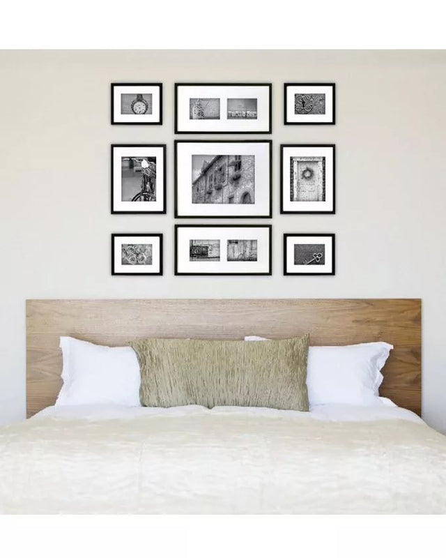 Set of 9 Picture Frames - Perfect for Bedroom