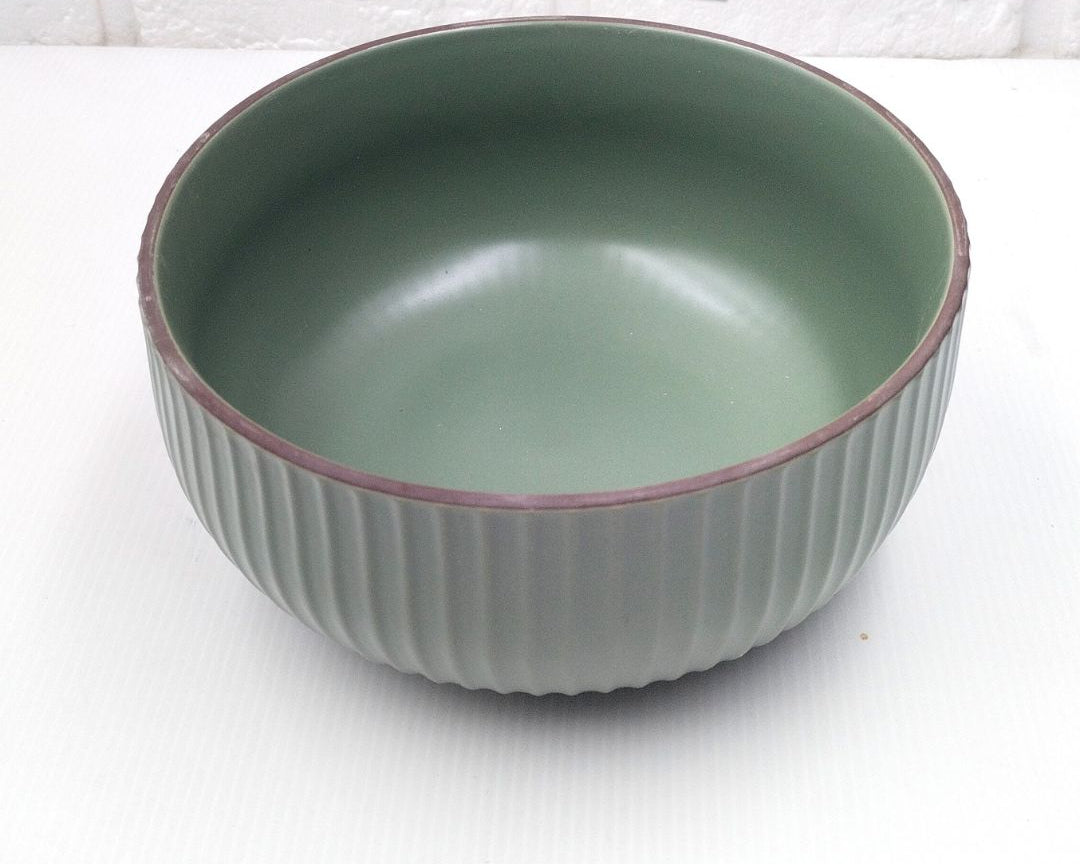 Yogurt & Rice Bowl Ceramic Serving Bowl