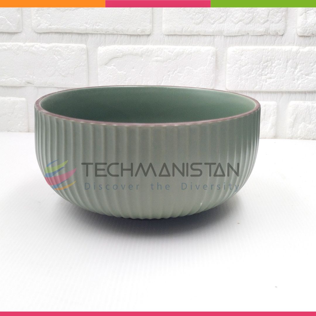 Yogurt & Rice Bowl Ceramic Serving Bowl