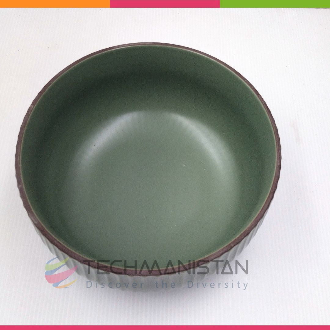 Yogurt & Rice Bowl Ceramic Serving Bowl
