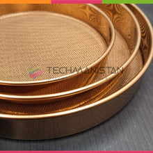 Set of 3 - Stainless Steel Fine Mesh Flour & Cocoa Sieve Strainers