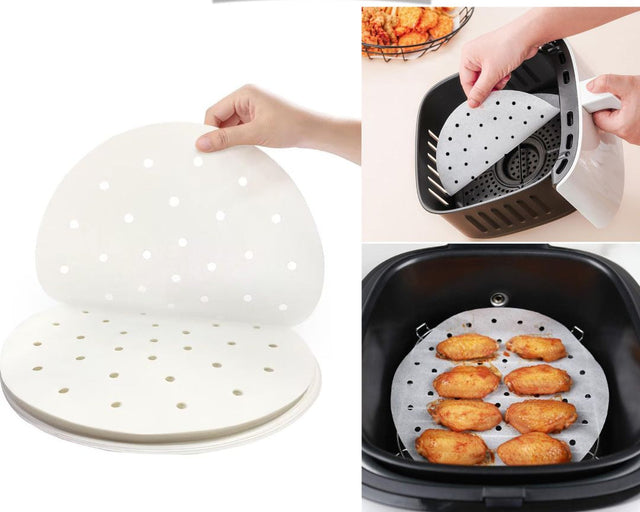 50 Pieces Non-Stick Air Fryer Liners