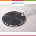 Double Sided Laser Coated Honeycomb Tawa with Single Handle