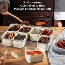 Detachable Dividers Portable Snack box