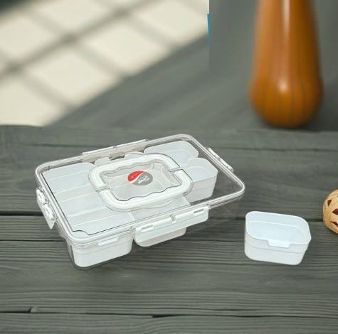 Detachable Dividers Portable Snack box