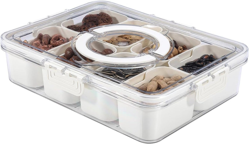 Detachable Dividers Portable Snack box