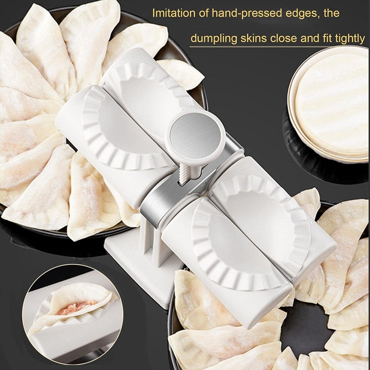 Double Head Automatic Dumpling Maker