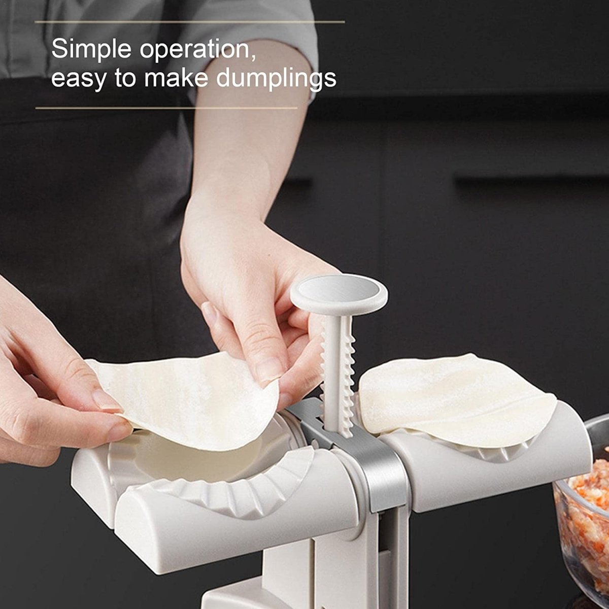 Double Head Automatic Dumpling Maker