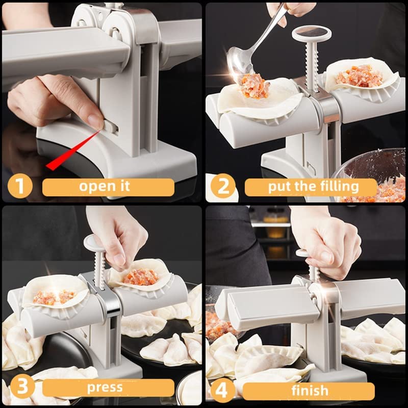 Double Head Automatic Dumpling Maker
