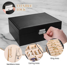 Double-Layer Jewelry Storage Box