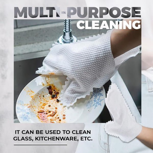 Double Sided Dust Cleaning Gloves