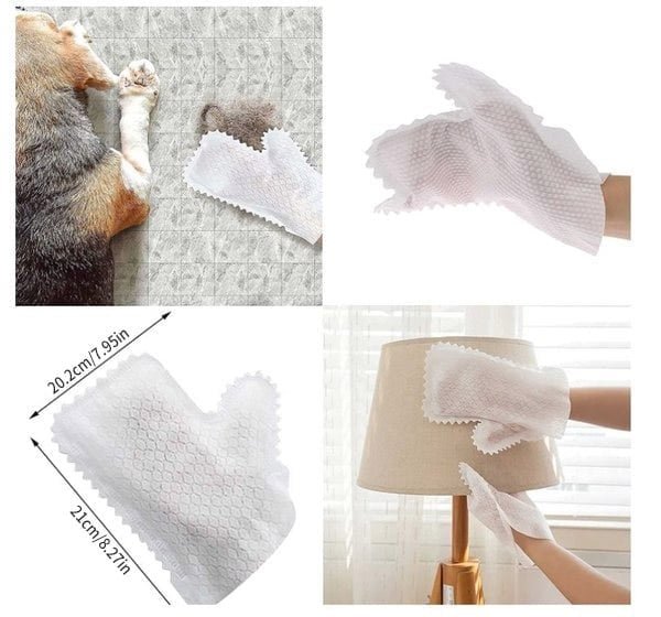 Double Sided Dust Cleaning Gloves