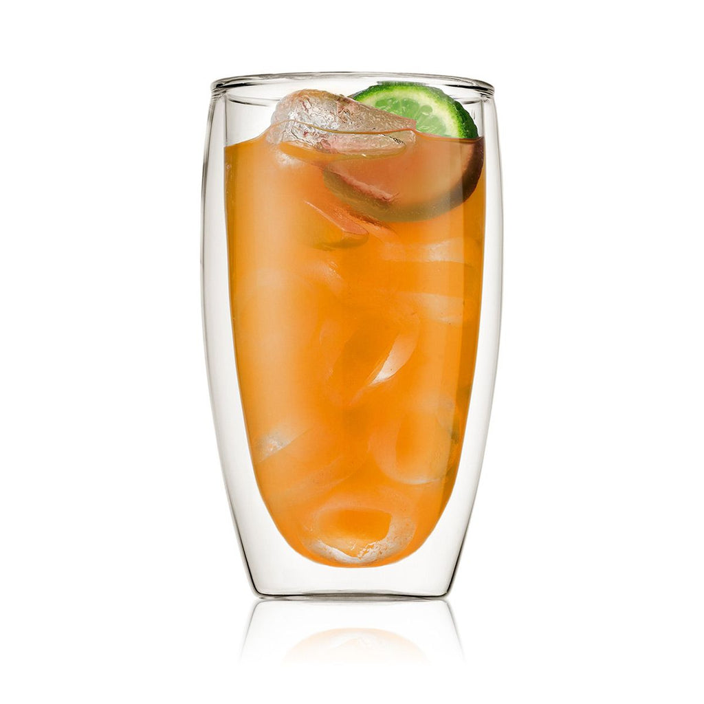 Double Wall Glass Drinking Glass