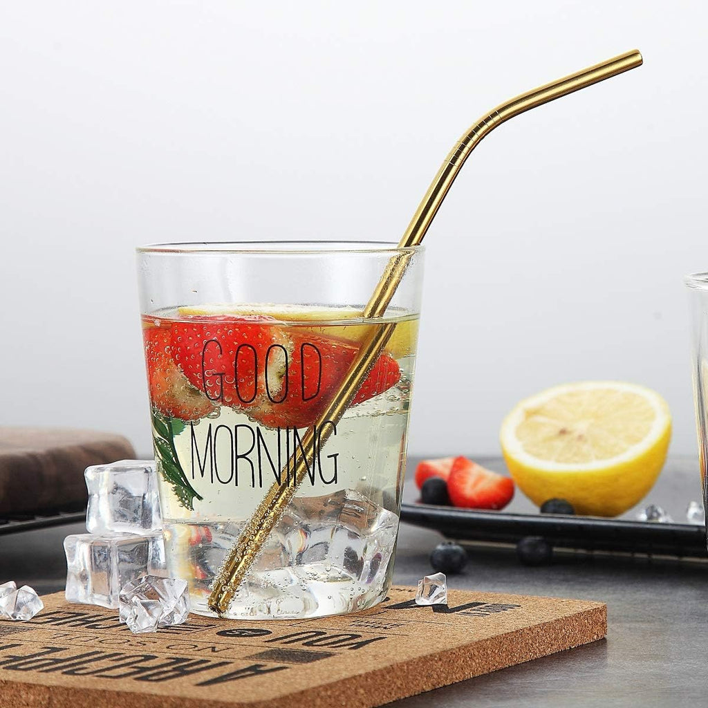 Drinking Straws With Cleaning Brush