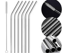 Drinking Straws With Cleaning Brush
