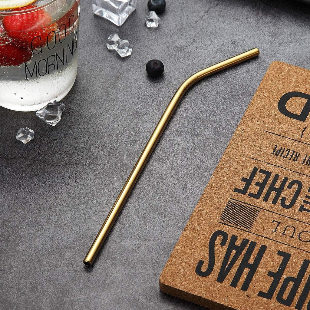 Drinking Straws With Cleaning Brush