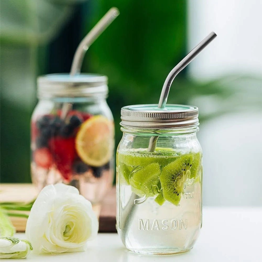 Drinking Straws With Cleaning Brush