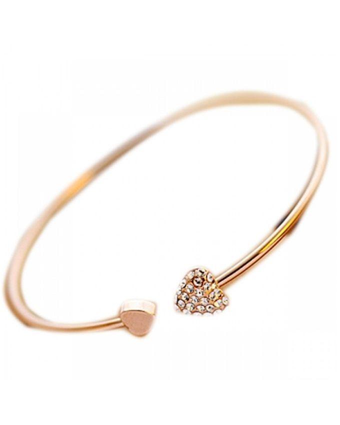 Heart shaped Golden Bracelet
