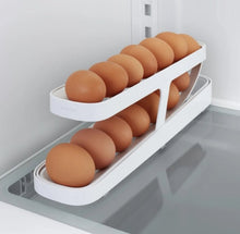 4Tier Eggs Dispenser, Egg Rolling Fridge Organizer