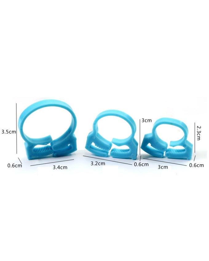 Pack of 6 - Cord Rings
