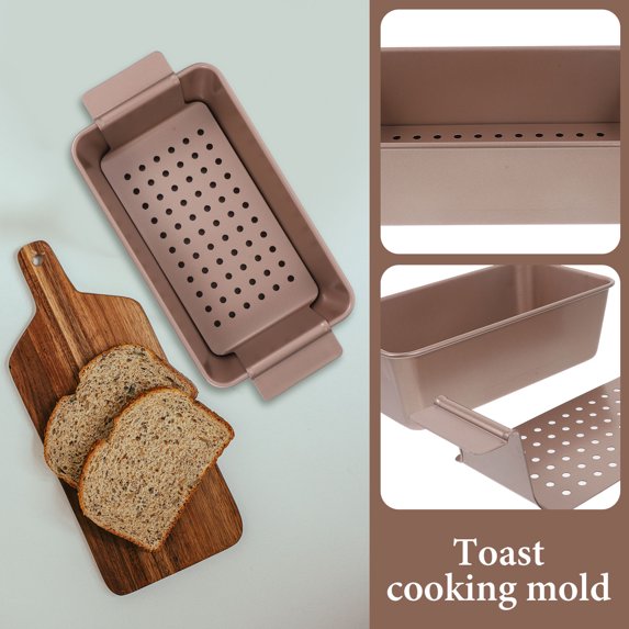 Meatloaf Pan with Drain Tray | Bread Loaf Pan with Insert