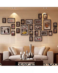 Set of 24 - Photo Frames Collage Wall Hanging Wall Decor Set