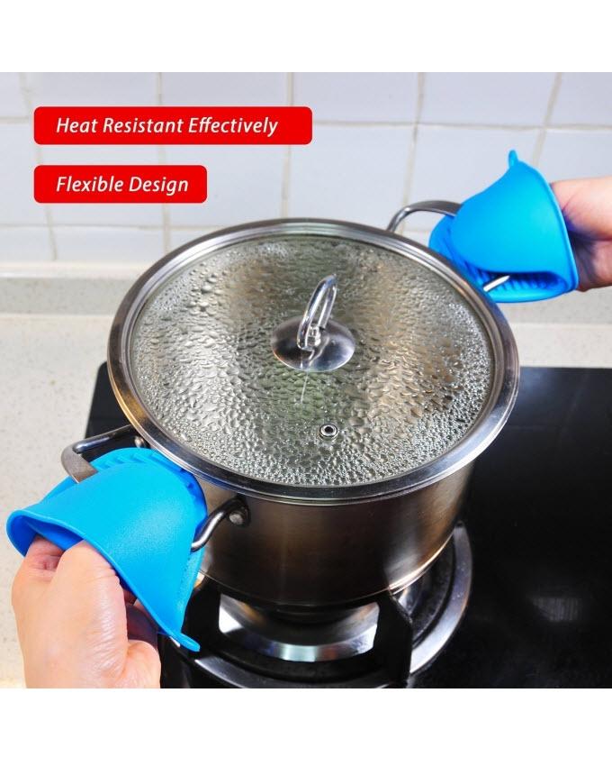 Pack of 2 - Heat Resistant Oven Mittens