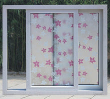 Flower Design Self-Adhesive Privacy Glass/Window Film - 45x200 cm